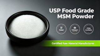 Poudre de méthylsulfonylméthane MSM 20-40 Mesh - Fabricant de matières premières