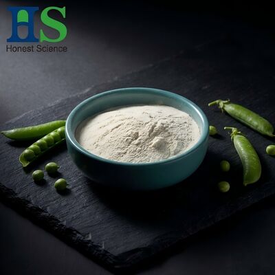 Poudre de peptides de pois hydrolysés | Matière première de peptide de protéine de pois en vrac de qualité alimentaire pour la fabrication de suppléments et d'aliments fonctionnels